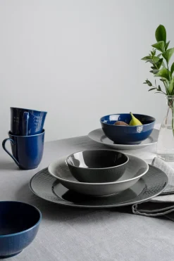Swedish Grace diep bord Ø19 cm, Mist (grijs)