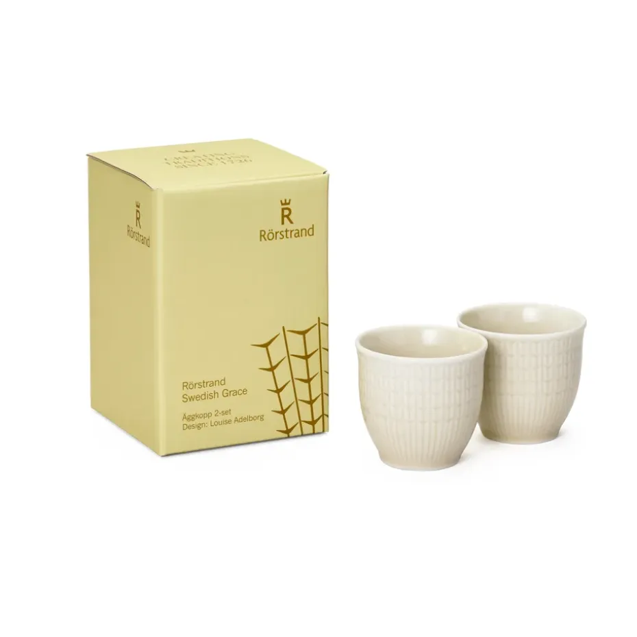 Swedish Grace eierdop 2-pack, Haver