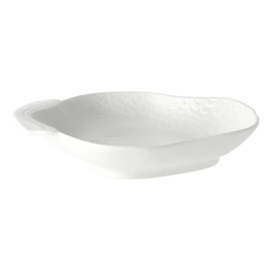 Swedish Grace schelpschaaltje 18x16 cm, Snö (wit)