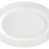 Swedish Grace schotel ovaal 32 cm, snow (wit)