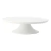 Swedish Grace taartbord 31 cm, Sneeuw