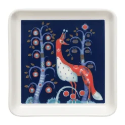 Taika bord 12x12 cm, Blauw