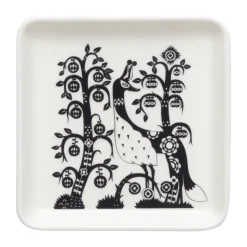 Taika bord 12x12 cm, Zwart