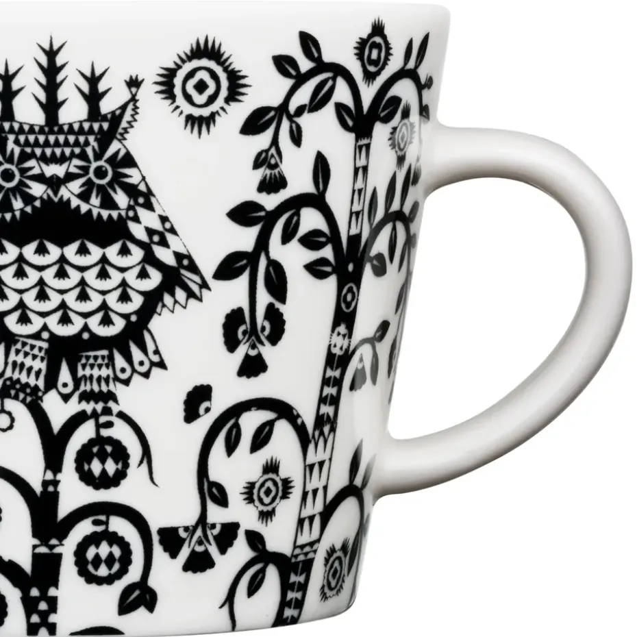 Taika koffiekop, zwart