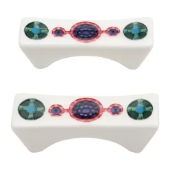 Taika Sato houder voor eetstokjes 2-pack, Wit-multi