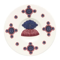 Taika Sato schotel Ø11 cm, Wit-multi