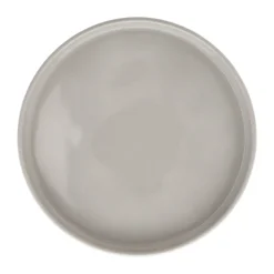 Taper bord 14 cm, Lichtgrijs