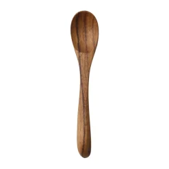 Teakhouten zoutlepel, Bruin