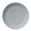 Teema bord Ø21 cm., parelgrijs