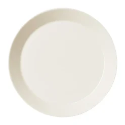 Teema bord 23 cm., wit