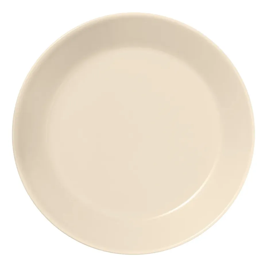 Teema gebaksbord Ø17 cm, Linnen