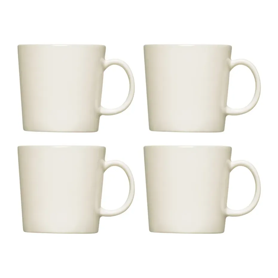 Teema mok 30 cl 4-pack, Wit
