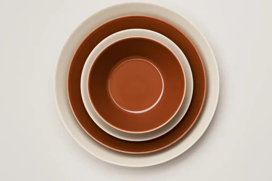 Teema schaal Ø15 cm, Vintage bruin