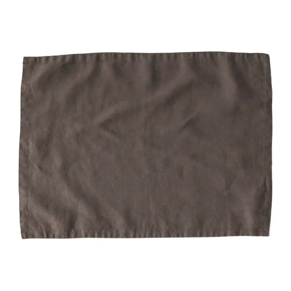 Tell Me More placemat linnen 35x50 cm, Mol