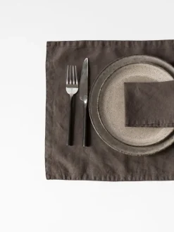 Tell Me More placemat linnen 35x50 cm, Mol