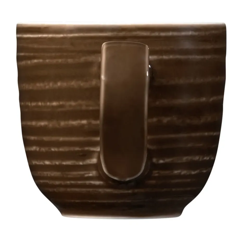 Terra espressokopje 9 cl 6-pack, Earth Brown