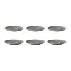 Terra koffieschotel Ø16,1 cm 6-pack, Pearl Grey