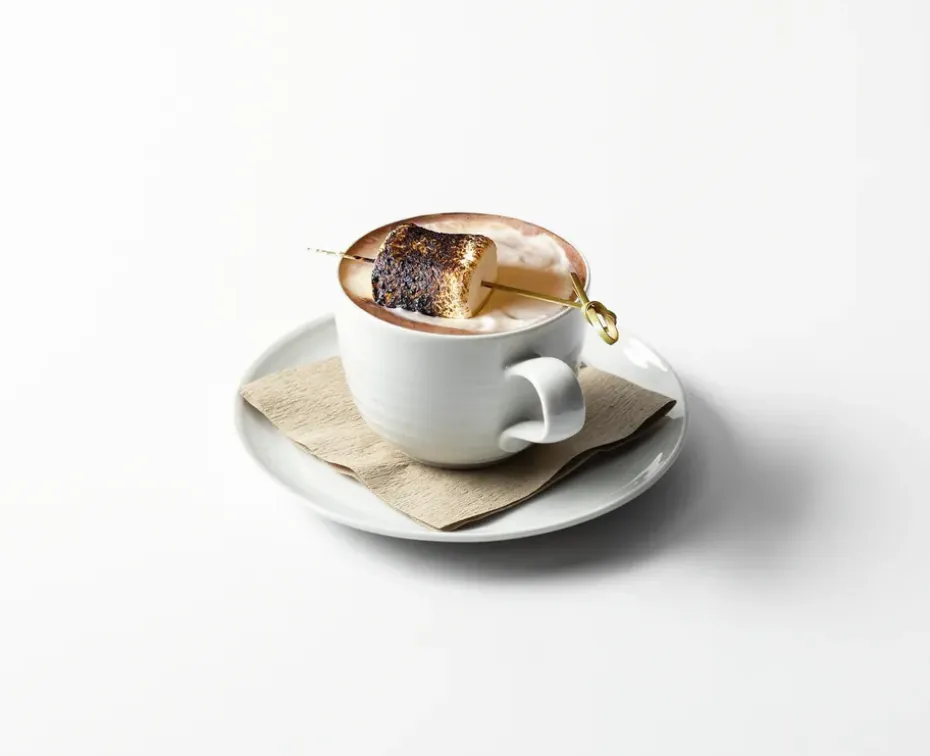Terra koffieschotel Ø12 cm 6-pack, Wit