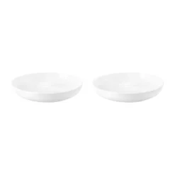 Terra schaal Ø28 cm 2-pack, Wit