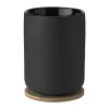 Theo thermosbeker met onderzetter 25 cl, Black