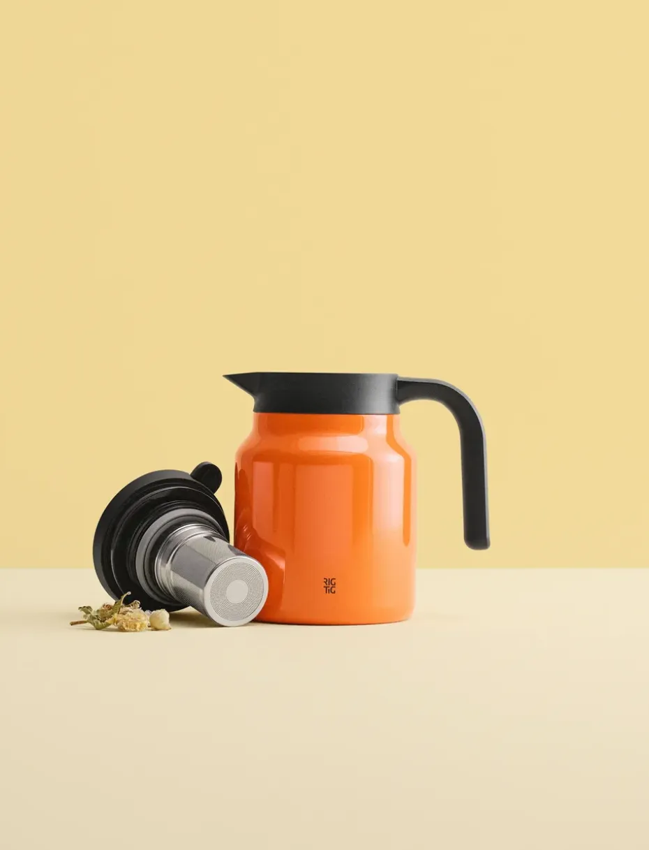 THERM-IT thermoskan, Oranje, 0,9 L