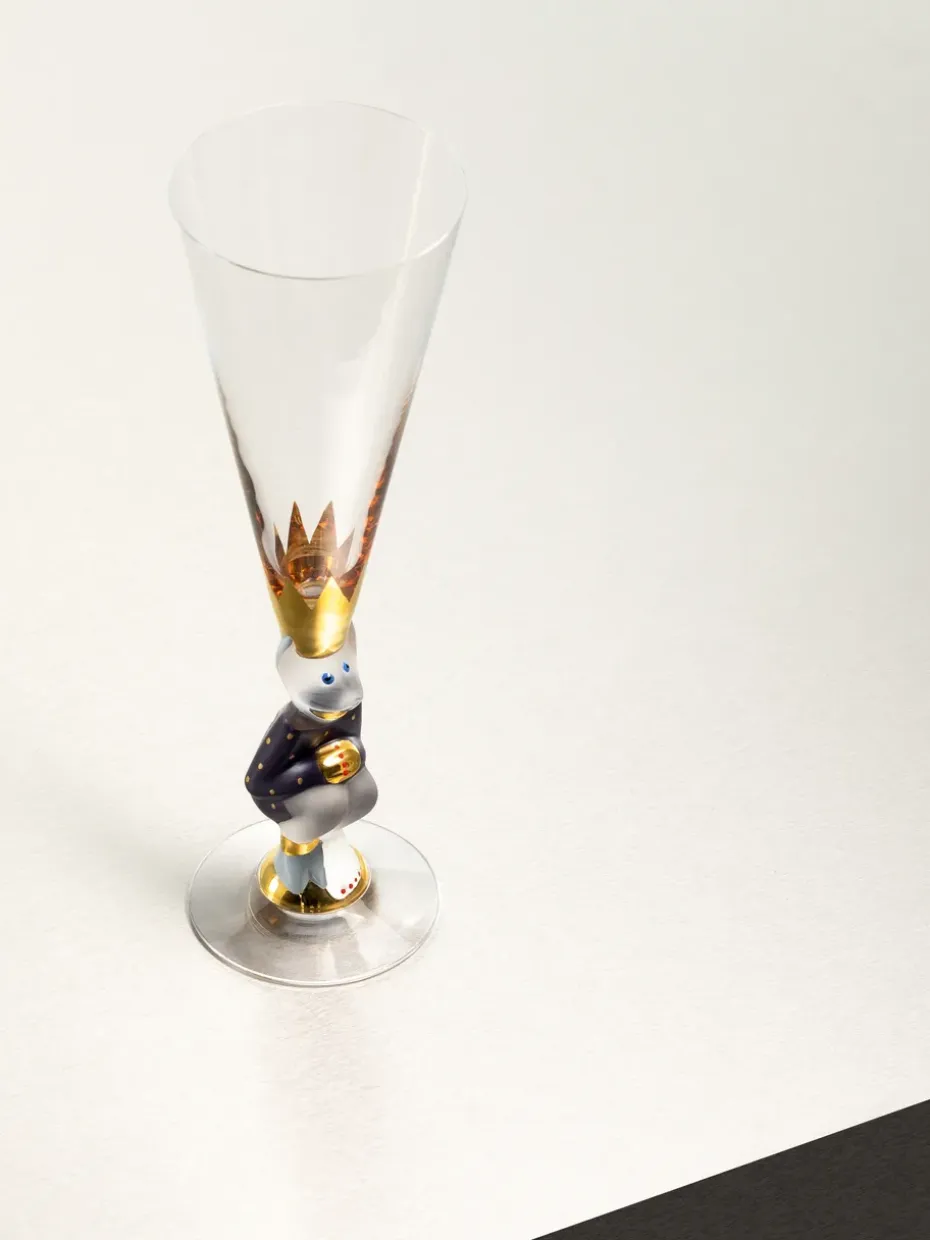 The Sparkling Devil champagneglas 19 cl, Paars