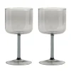 Tint wijnglas 25 cl 2-pack, Grijs