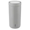 To Go Click mok 0,4 l, Mat light grey