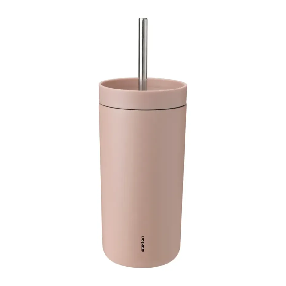To Go Sip thermosbeker met rietje 0,4 L, Heather