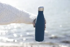 To Go stalen fles 50 cl., Blauw