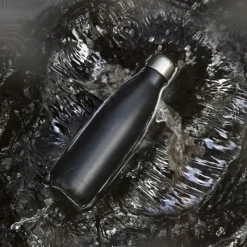 To Go stalen fles 50 cl., zwart