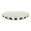 Toppu dinerbord Ø26,5 cm, Black-white