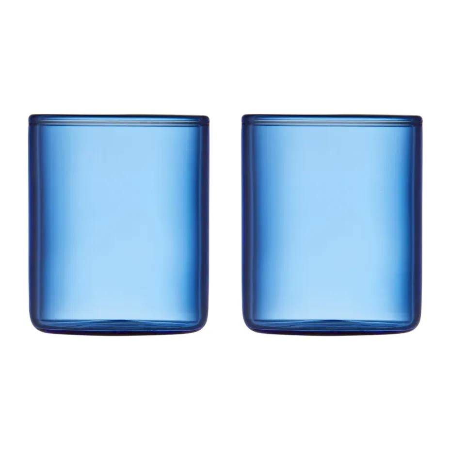 Torino shotglas 6 cl 2-pack, Blue