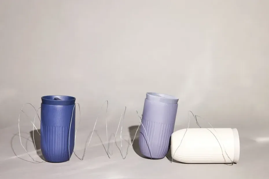 Tova reisbeker thermosbeker 32 cl, Blauw