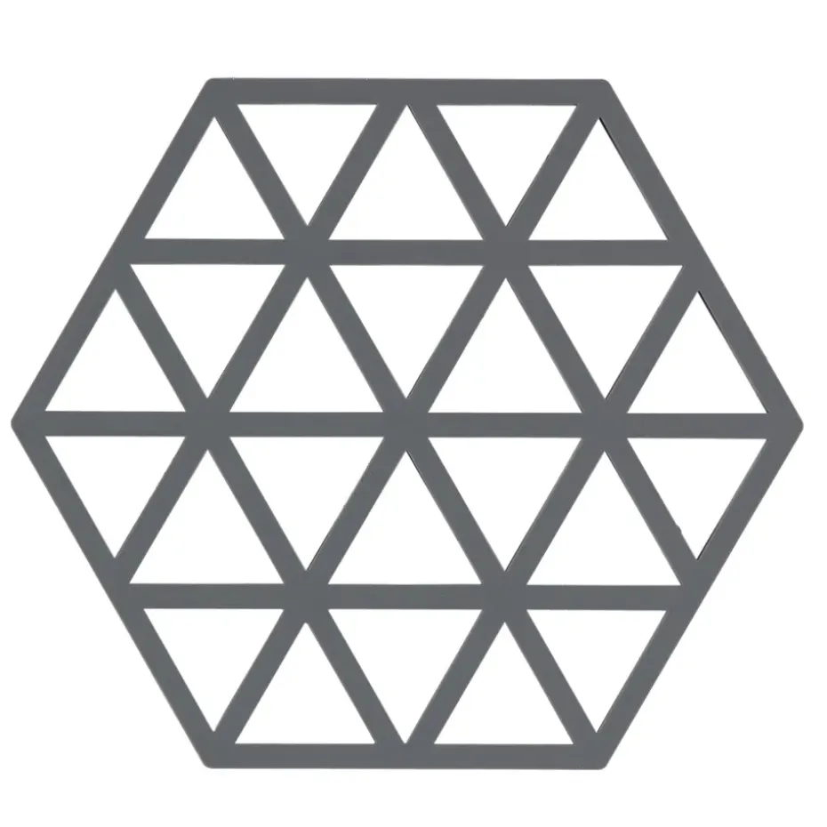 Triangle pannenonderzetter, cool grey (koelgrijs)