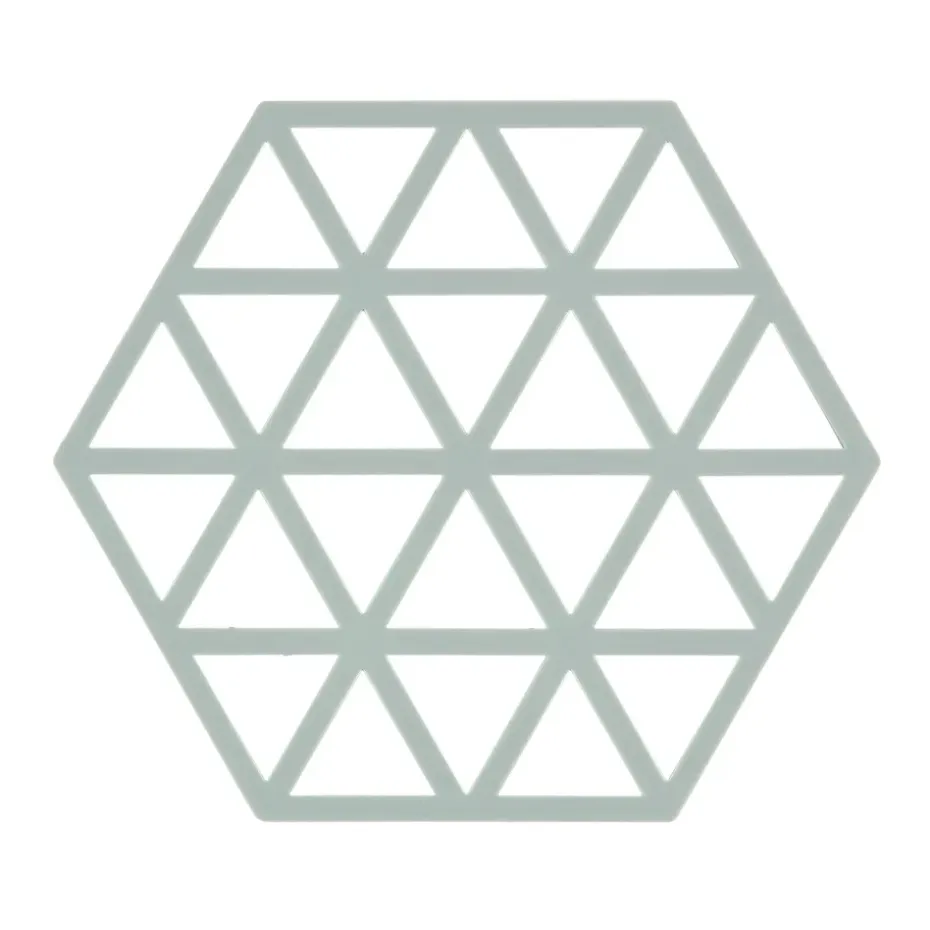 Triangle pannenonderzetter, nordic sky (blauw)