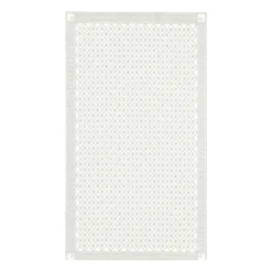 Åttebladrose tafelkleed beige, 150x260 cm