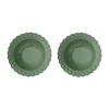 Tulipa diep bord Ø23 cm 2-pack, Verona green