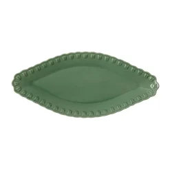 Tulipa ovale schaal 20x45 cm, Verona green