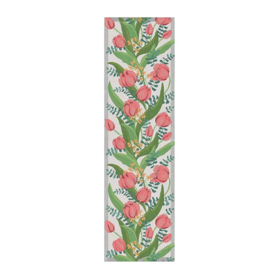 Tulpanlund tafelloper 35x120 cm, Multi
