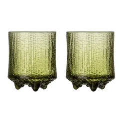 Ultima Thule drinkglas Finse zand 20 cl 2-pack, Groen