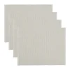 Uni placemat 35x46 cm 4-pack, Lichtgrijs