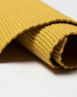 Uni placemat 35x46 cm 4-pack, Mosterdgeel