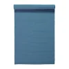 Uni tafelloper 45x150 cm, Diep zeeblauw