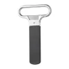 Vale foliesnijder & kurkentrekker 11×6,4×1 cm, Zwart-zilver