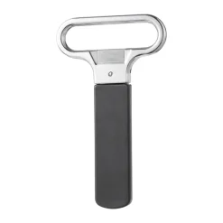 Vale foliesnijder & kurkentrekker 11×6,4×1 cm, Zwart-zilver
