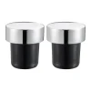 Valli wijnstoppers 2-pack 3 cm, Chroom
