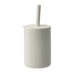 Vega beker met rietje siliconen, Vanilla