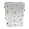 Venezia drinkglas 33 cl, Barnsteen stippen
