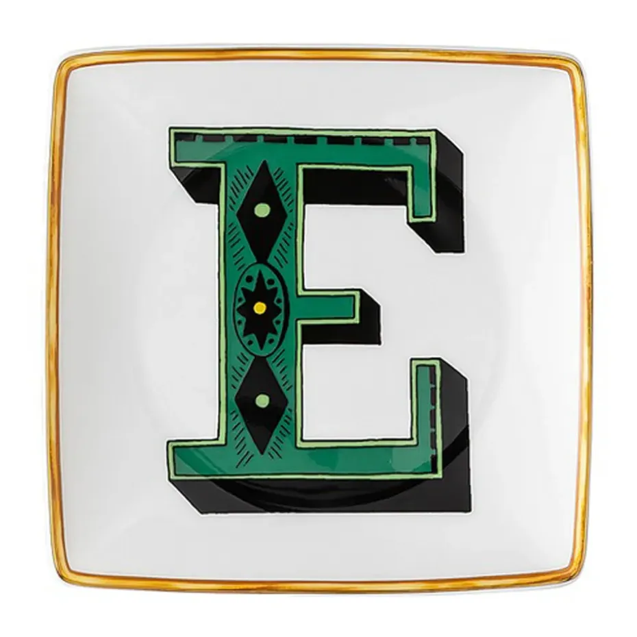 Versace Holiday Alphabet schotel 12 cm 7-pack, Versace